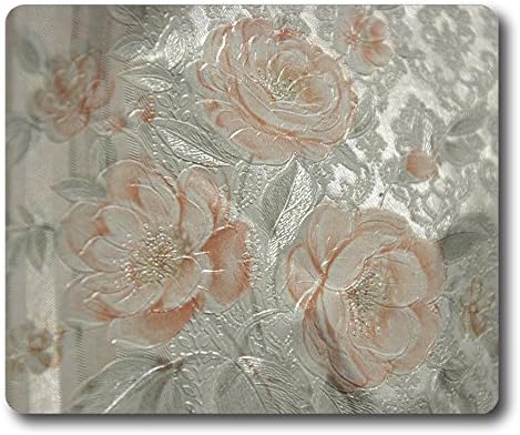 Online Designs Peony carved figure Square sexy Printing pads 9 * 7.5inch mouse pad