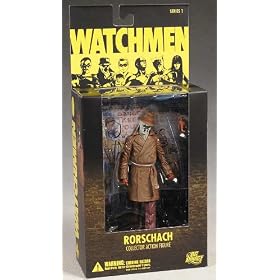 Watchmen Movie Rorschach Action Figure