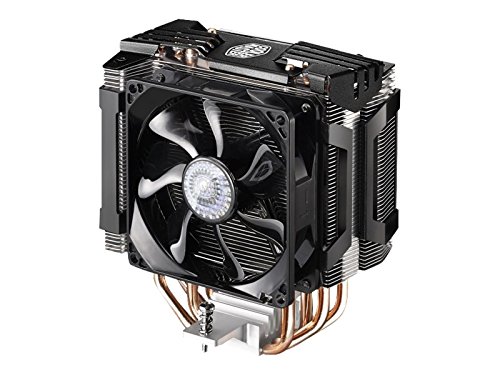 Cooler Master Hyper D92 - CPU Air Cooler with Dual 92mm Offset Push-Pull Fans and Accelerated Cooling System
