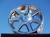 Cadillac CTS/STS: Set of 4 genuine factory 17inch chrome wheels