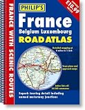 Road Atlas: France, Belgium, Luxembourg