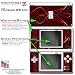 Abstract 01 Red WraptorSkinz Skin kit fits Nintendo DS Lite (DS LITE NOT INCLUDED)