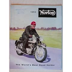 Prospekt / brochure - Norton Modelle 1962: Dominator 88/99, ES2 500 cc, 50 350 cc Single, Dominator 650, 88/99, Manx 30/40, Jubilee 250, Navigator 350 - sehr sch�n
