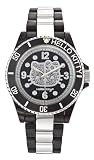 Hello Kitty - 4404501 - Montre Fille - Quartz Analogique - Cadran Noir - Bracelet en Plastique Noir