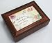 Cottage Garden Music and Jewelry Box -Flowers Plays You Light up my Life