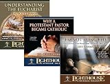 "I Used To Be Catholic" Lighthouse Catholic Media CD Bundle ('Understanding the Eucharist', 'Why a Protestant Pastor Became Catholic', I'm Not Being Fed')