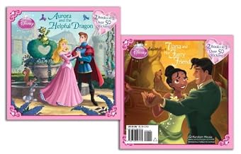 Aurora and the Helpful Dragon/Tiana and Her Furry Friend (Disney Princess) (Deluxe Pictureback)