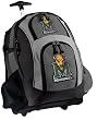 Marshall University Rolling Backpack Deluxe Gray Marshall Herd - Our Best Backpacks Bags with Wheels or School Trolley Bags Carry-Ons - Unique Gifts