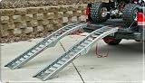 Dual Folding Motorcycle ATV Ramp Kit. - 7 ft (Pair) by Rage Powersports