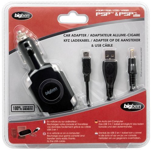 City Travel Guides Discounted  Video-Spiele : PSP - KFZ-Adapter 12V