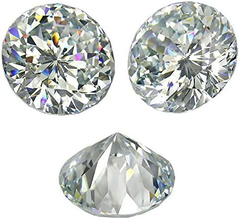 IF 50+ Cts Sparkling "Portugueuse" Round 20 mm Lab Cubic Zirconia White Diamond AAA