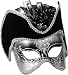 Venetian Mask Silver Adult