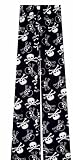 Black and White Skulls Lounge Pants for men