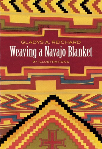 weaving a navajo blanket