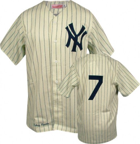 Mickey Mantle New York Yankees Authentic 1951 Home Jersey