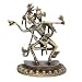 Hindu God Shiva Brass Figurine 5.5 x 3.25 x 7.5 inches (shivb015)