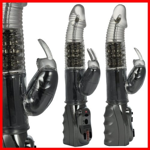 Crystal Clear Pearl Bunny Rabbit Vibrator