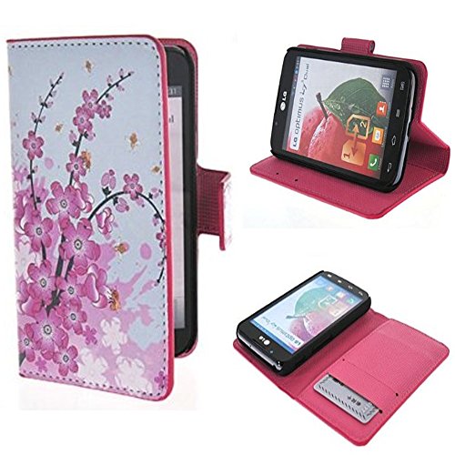 lg l7 ii case,L7 II Case, lg optimus l7 ii dual case,Ezydigital LG Optimus l7 II case,LG Optimus L7 II Dual P715 Leather Folio Support Smart Case Cover With Card Holder & Magnetic Flip for LG Optimus L7 II Dual P715