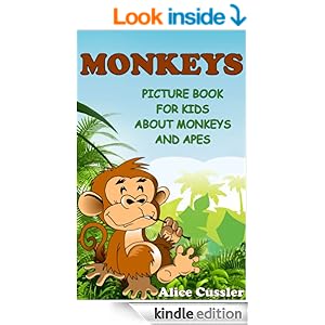 Monkeys! Picture Book for Kids about Monkeys and Apes - Funny Monkey ...