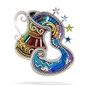 Aquarius the Water Bearer Zodiac Pin
