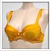  : Venus $28 Satin Gold Demi Cup Bra #2303