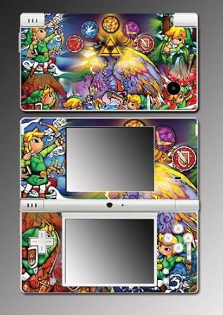 Legend of Zelda Skyward Sword Twilight Princess Link Decal SKIN 1 for Nintendo DSi