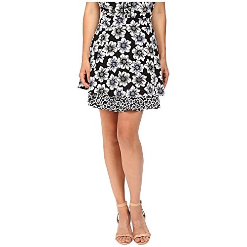 ケイト スペード ボトムス スカート Hollyhock Double Layer Skirt Black [並行輸入品]