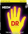 DR Neon HiDef Super Electic Guitar Strings - Yellow - Medium
