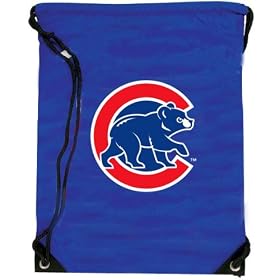 Chicago Cubs Royal Crawling Bear Nylon Drawstring Backpack by Concept One