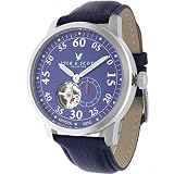 LYLE&SCOTT （ライル＆スコット） 腕時計 スモールセコンド 裏蓋スケルトン メンズウォッチ LM-8814-04 ブルー