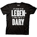 How I Met Your Mother Legen-dary TV Show Series Sitcom Episode Adult Black Tee T-Shirt