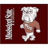 Mississippi State Bulldogs Classic Collection 60x50 Throw Blanket