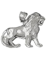 Clevereves 14K White Gold Pendant Lion 9.7 - Gram(s)