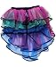 Lovelyprincess 4 Layers Women Rainbow TUTU Skirt