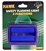3-LED CLIP-ON BICYCLE FLASHER BLUE