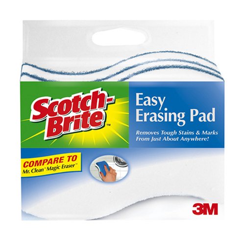Scotch-Brite Easy Erasing Pad, 3-Count Pads Pack of 8