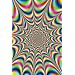 Classic Fractals (Trippy) Art Poster Print - 24" X 36"