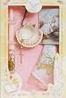 Baptism Gift Sets - Missal - Sculptured Candle - Rosary - Hanky - Shell - Gift Box 11.5in.x7.5in. - SPANISH