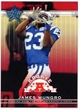 2002 Leaf Rookies And Stars #128 James Mungro (RC - Rookie - Shortprint)