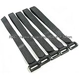 【 RKC 】 固定ベルト 2cm × 50cm (黒×5本) : 042M1