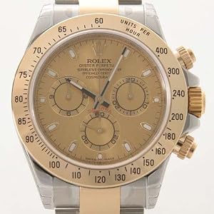 ロレックス Ref.116523 デイトナ コスモグラフ YGコンビ ゴールド メンズ