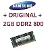 Samsung original SO-DDR2 2 GB 200 pin DDR2-800 (PC2-6400) 128Mx8x16 double side (M470T5663QZ3-CF7)