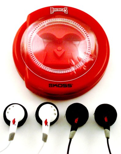 Koss Sportbuds 2 Pack Stereo Earphones with Team Logo Case (University of Arkansas) 51nhbsfOTPL Koss Sportbuds 2 Pack Stereo Earphones with Team Logo Case (University of Arkansas)