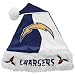 San Diego Chargers Colorblock Santa Hat