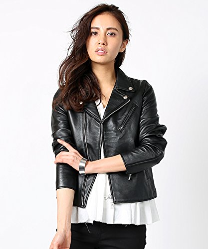 (フリークスストア) FREAK'S STORE ダブルラムレザーライダースジャケット 35488800300