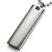 Lord's Prayer and Cross Stainless Steel English Large Pendant Necklace 24"