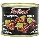 Roland Giant Escargot Snails, 7.75-Ounce Cans (Pack of 12)