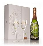 Perrier Jout 2002 Belle Epoque Brut with 2 Champagne Flutes Prestige Cuve Champagne Perrier Jout 2002 Belle Epoque Brut with 2 Champagne Flutes Prestige Cuve Champagne