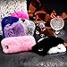 iPhone 6S Plus Case, iPhone 6 Plus Case, Lookatool Warm Fluffy Villi Fur Plush Wool Bling Case Cover Skin For iPhone 6S Plus or iPhone 6 Plus (Hot Pink)