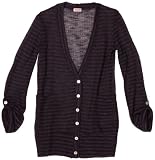 Splendid Girls 7-16 Pointelle Stripe Cardigan